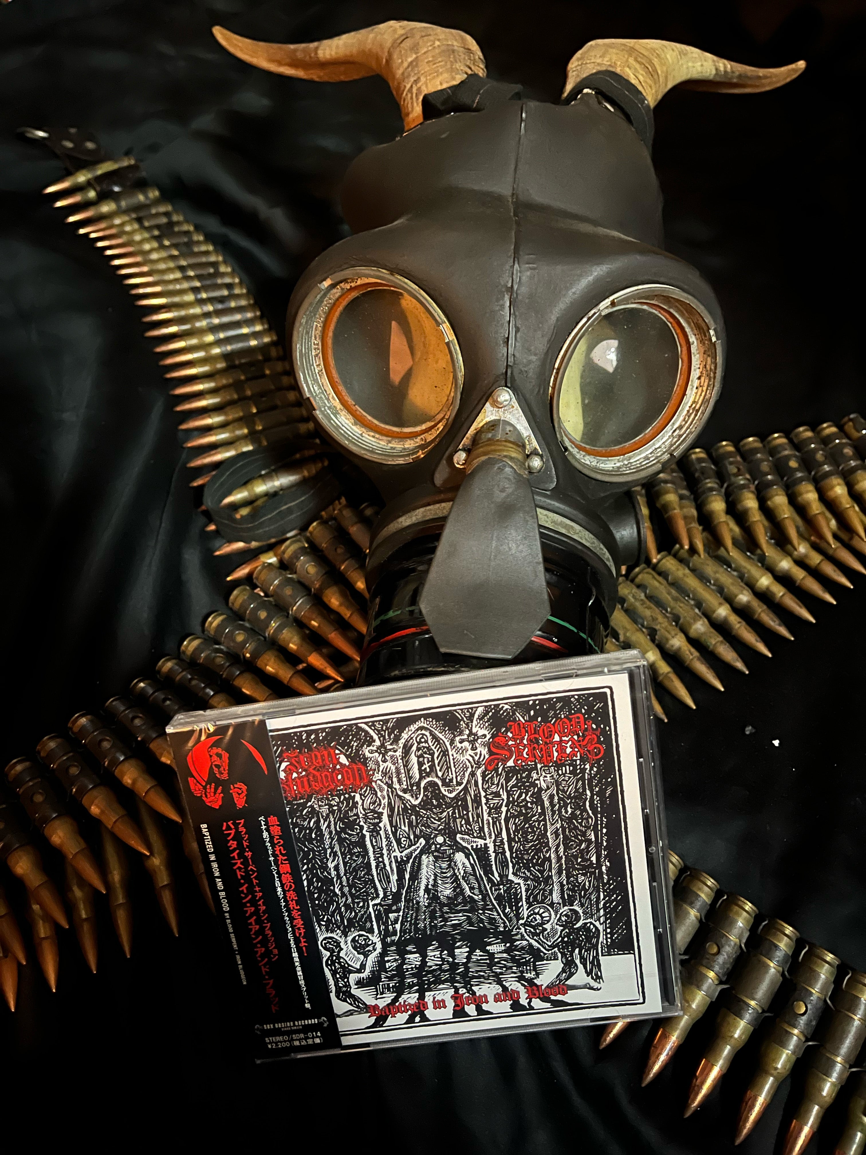 Blood Serpent / Iron Bludgeon - Baptized In Iron And Blood CD