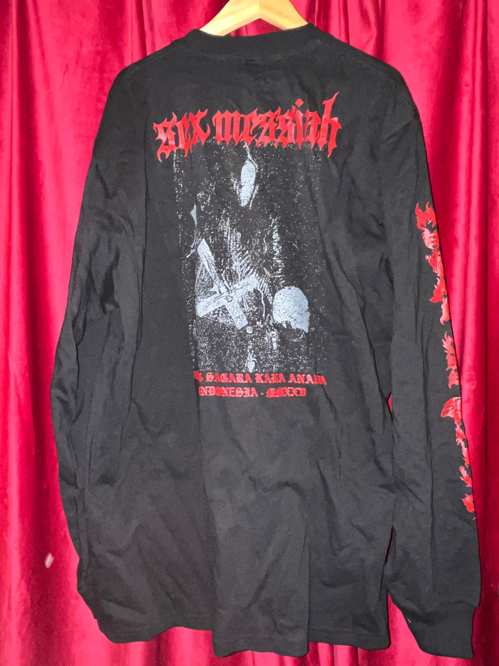 SEX MESSIAH L/S shirt(Reaping Death Records)
