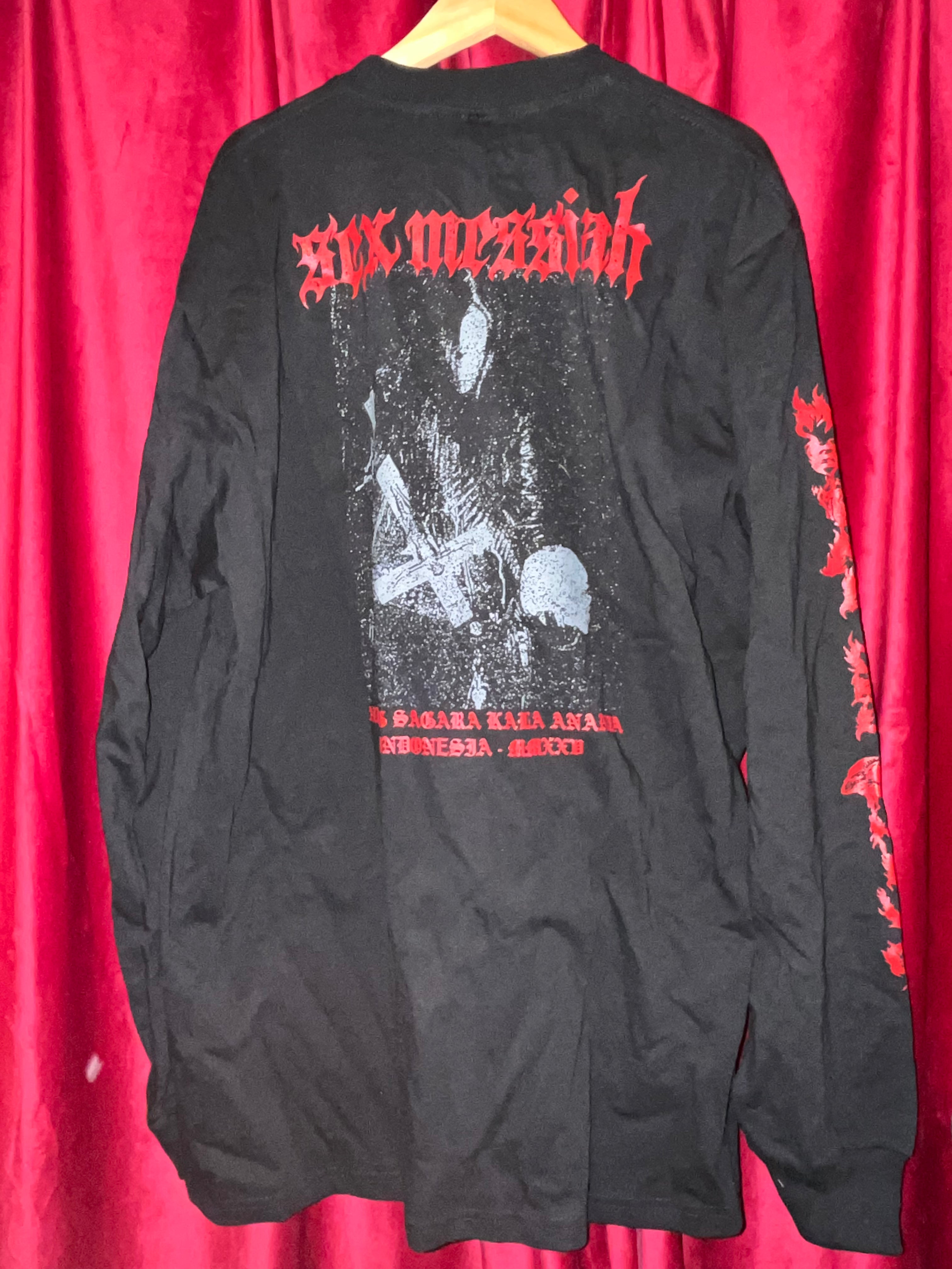 SEX MESSIAH L/S shirt(Reaping Death Records)