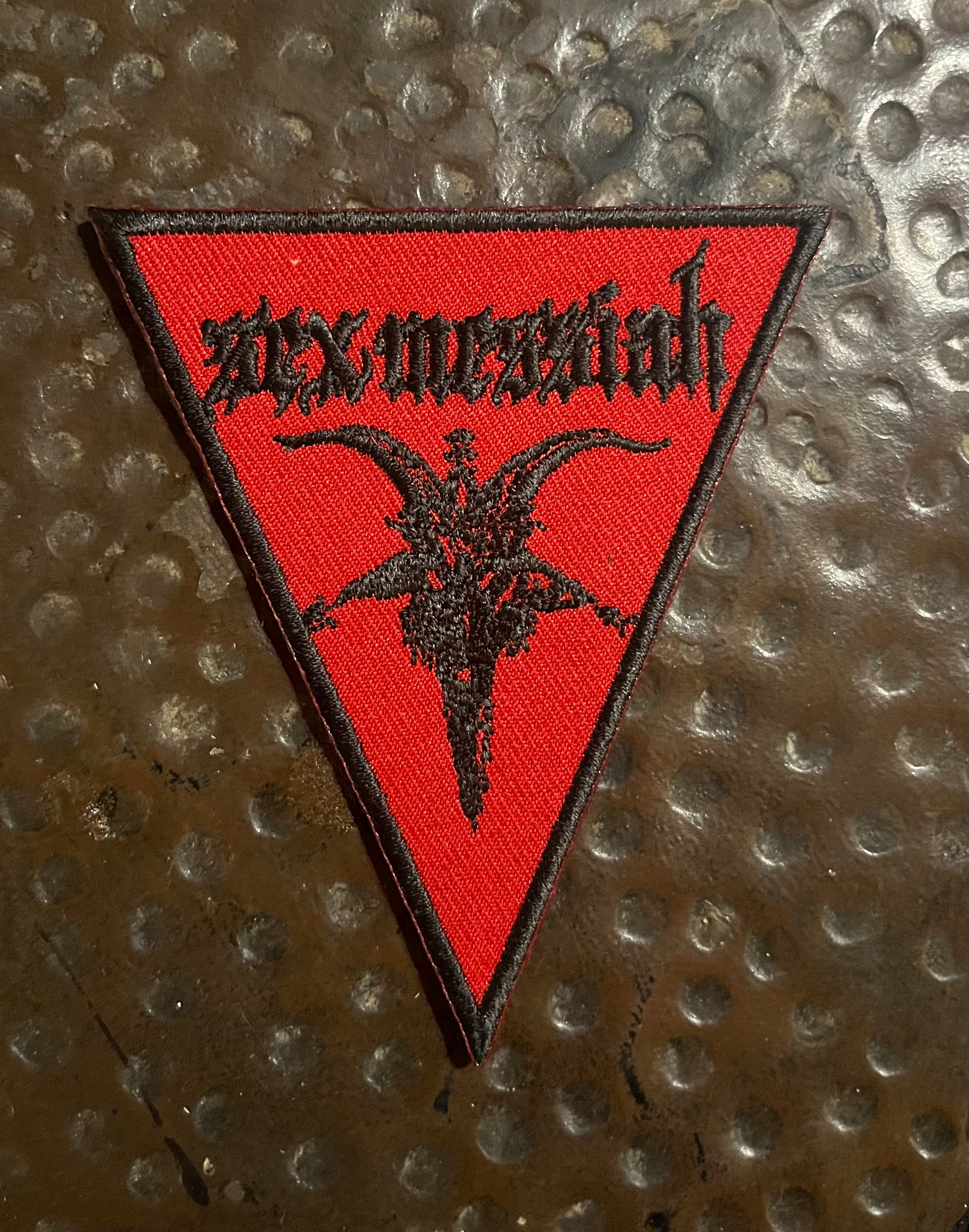 Sex Messiah Embroidered patch(Red)