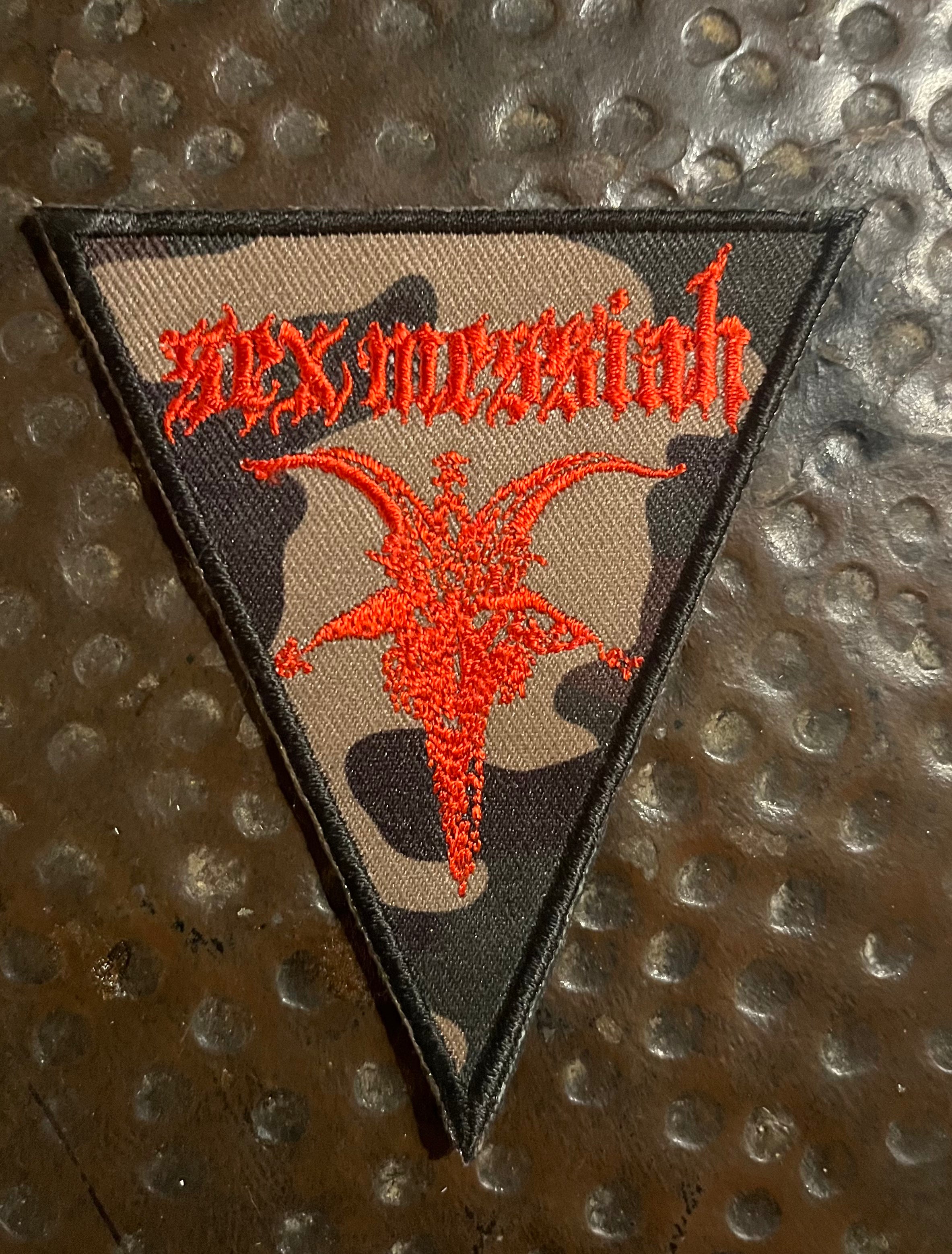 Sex Messiah Embroidered patch(Camo)
