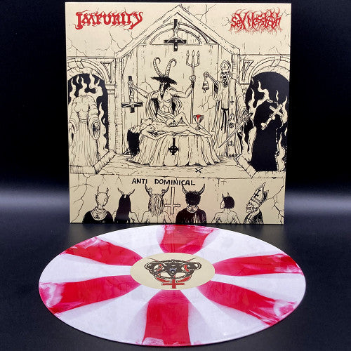 Impurity / Sex Messiah split LP (Riging Sun Color)